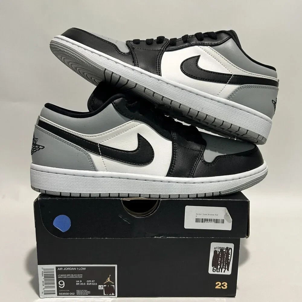 Nike Shoes Air Jordan 1 Low Retro “Shadow Toe” 2024